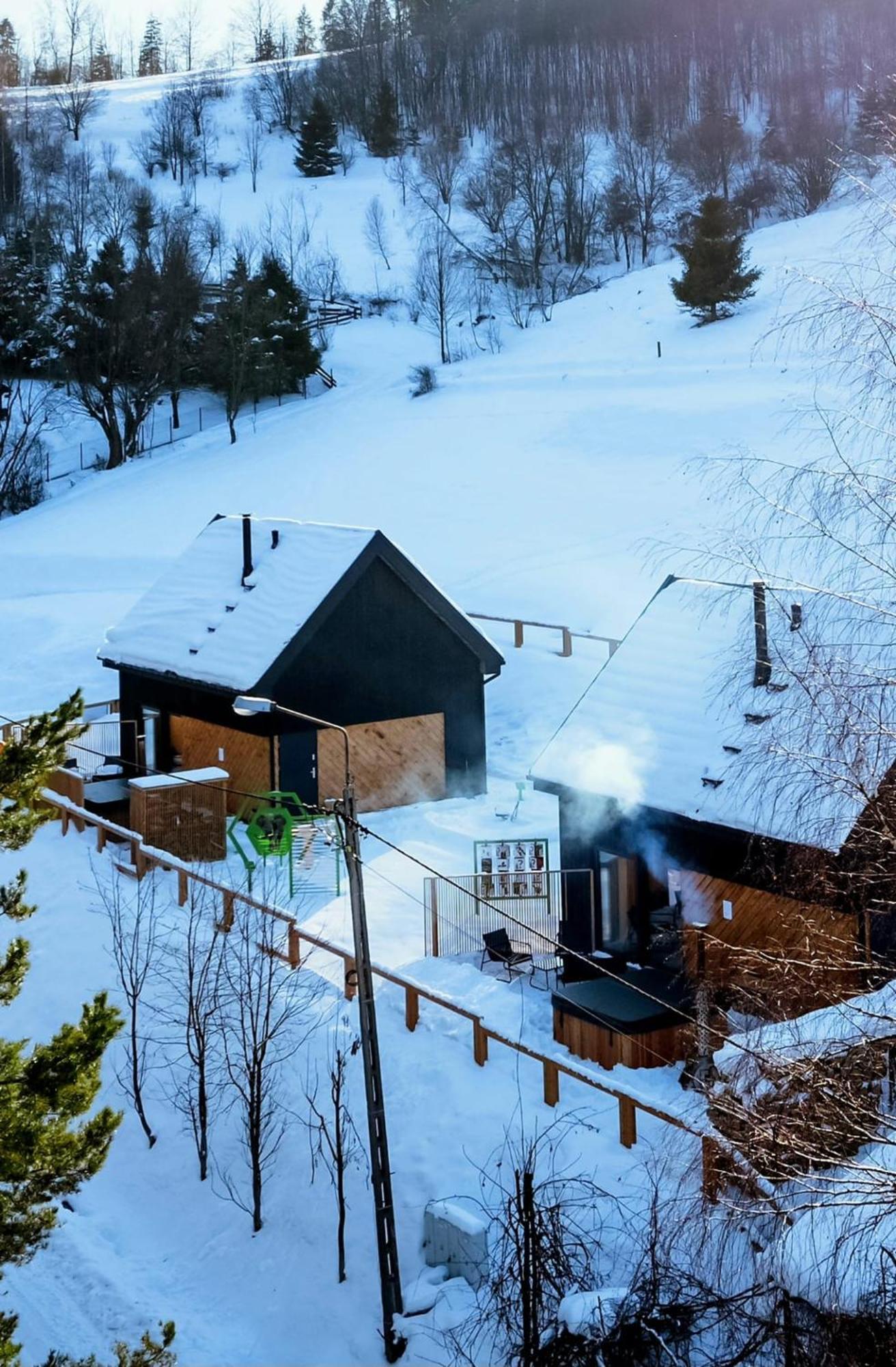 Projekt Swit - Domki Z Prywatna Jacuzzi I Sauna Żywiec Exteriér fotografie